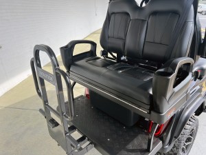 Evolution Black D5 Maverick 4 Passenger Golf Cart  06